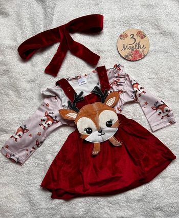 Tenue Noël pour bébé 3-6 mois