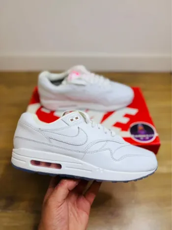 Nike Air Max 1 NBY Nike By You 2025 White Pink Hero Heart Love T41