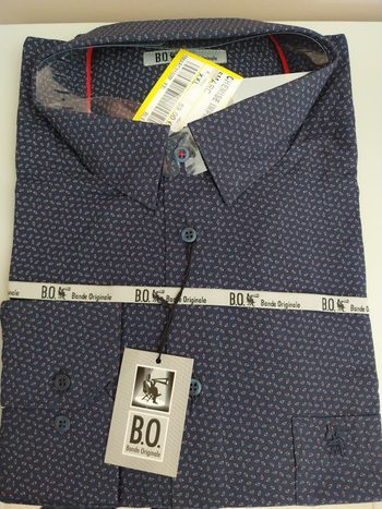 Chemise homme bande originale neuf taille XXL