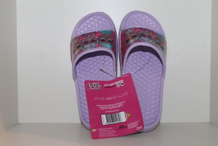belle claquettes mules lol surprise violette 32/33 - photo numéro 2