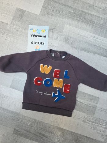Pull garcon 6 mois
