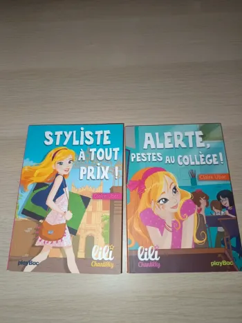 2 livres Lilly chantilly