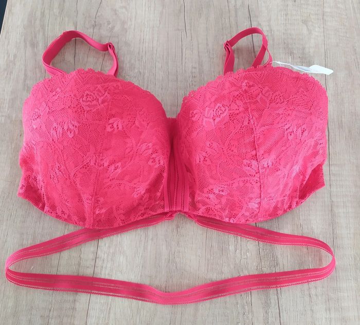 Soutien-gorge coques dentelle rouge Kaia taille 90F Darjeeling