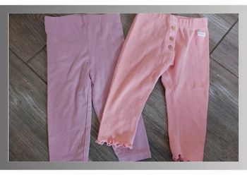 Lot de 2 leggings 12 mois Disney et orchestra