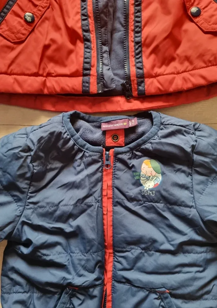 Parka 3 en 1 neuve sergent major 9 mois - photo numéro 2