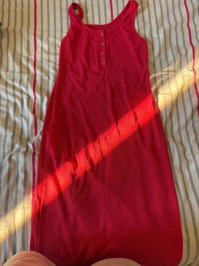 Robe maternité rose shein grossesse