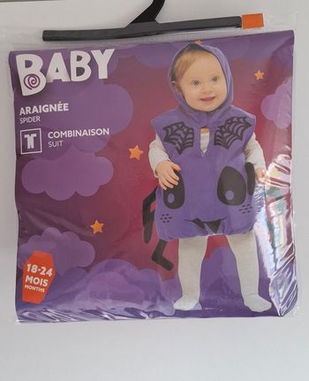 Déguisement Araignée 18/24 mois 