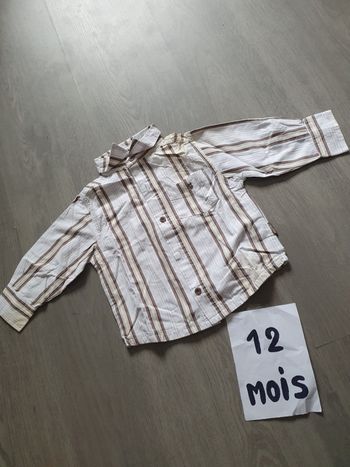 Chemise 12mois garçon