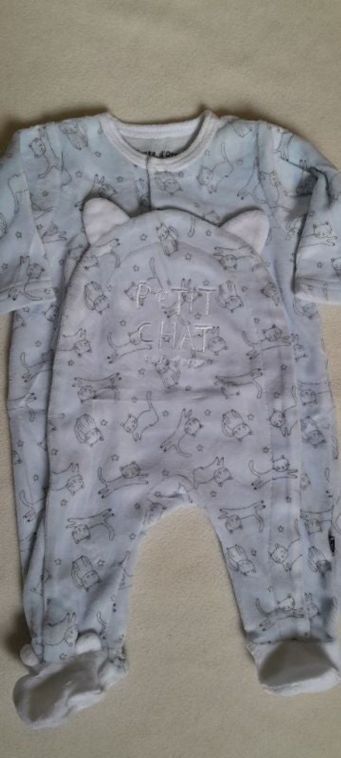Pyjama combi 1 mois 🐱