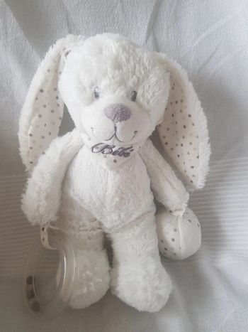 Peluche  chien pommette