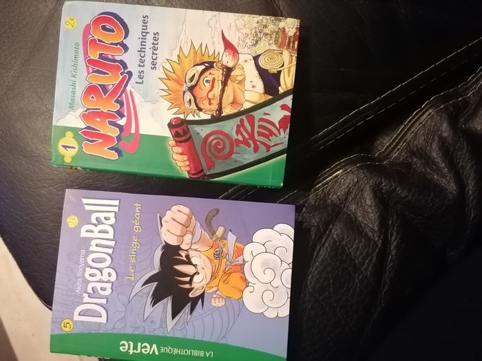 Livres la bibliothèque verte Naruto et dragon Ball - photo numéro 3