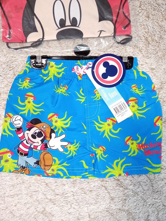 Maillot de bain + sac piscine Mickey - photo numéro 2