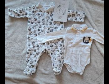 Ensemble body pyjama y mois dpam