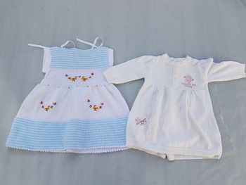 Lot de 2 robes fille 3 mois