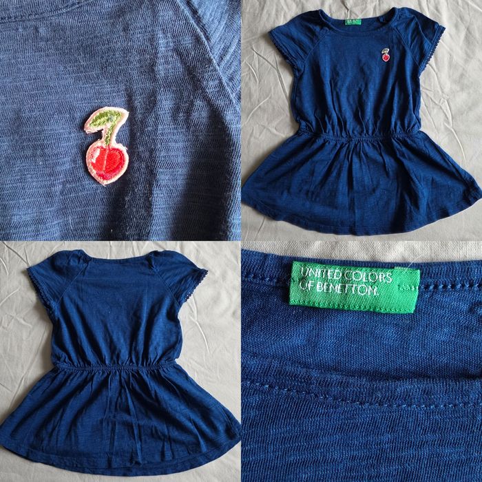 Lot Robes Cadet Rousselle Benetton Kitchoun 12 mois - photo numéro 3