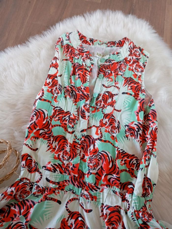 Kenzo 🐅 robe chic imprimé tigre 8 ans - photo numéro 2