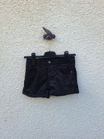 🩳 Short pailleté H&M 12/13 ans