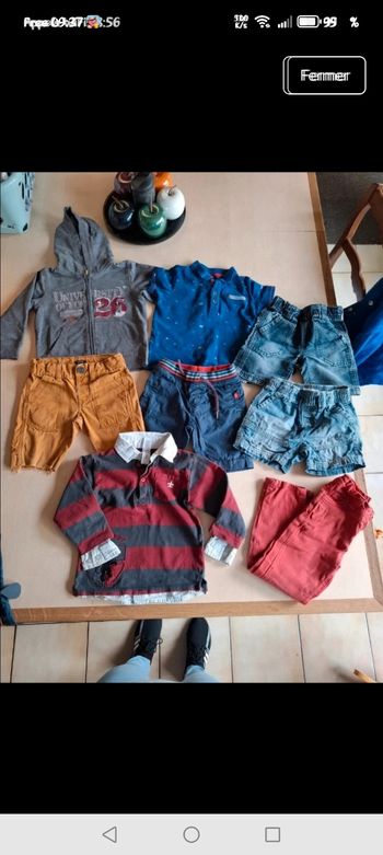 Lot de vêtements garçon 3ans 