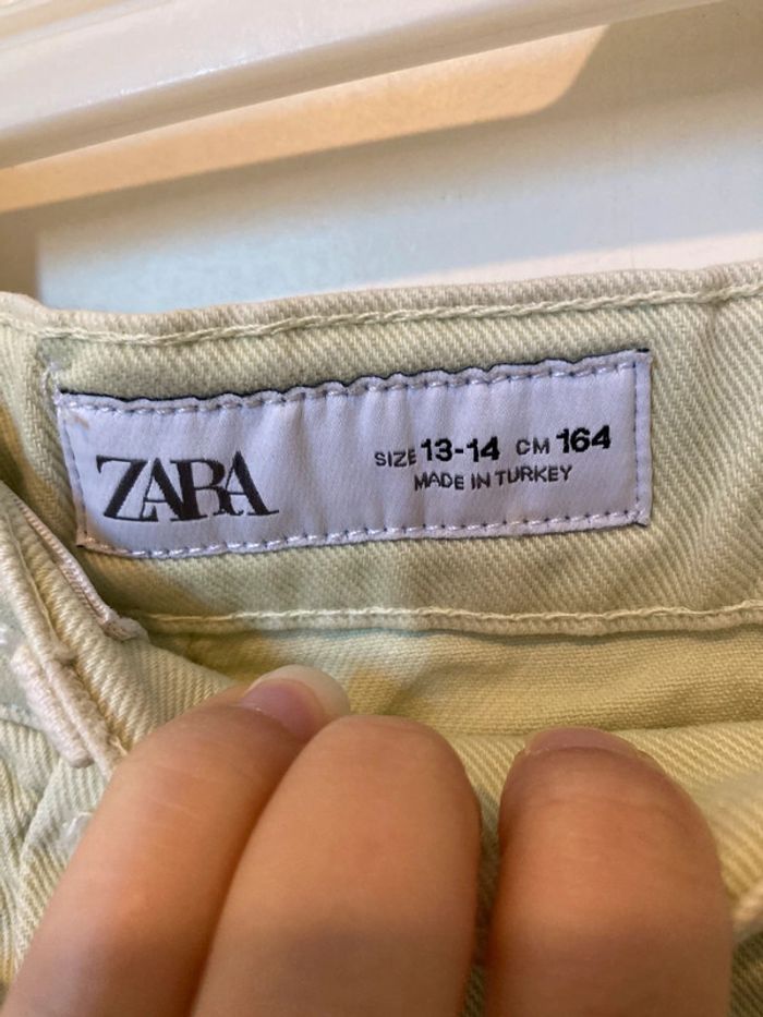 Short en Jean Menthe - photo numéro 4