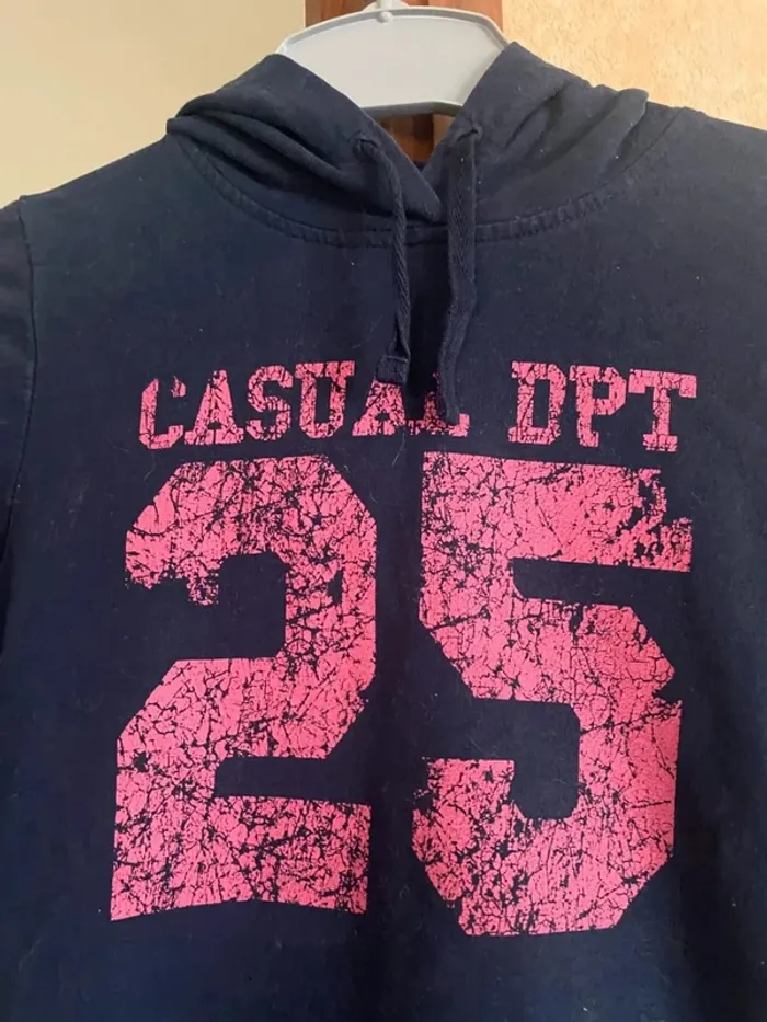 Sweat bleu femme K.Woman – Taille 36 – Style casual & confort assuré - photo numéro 4