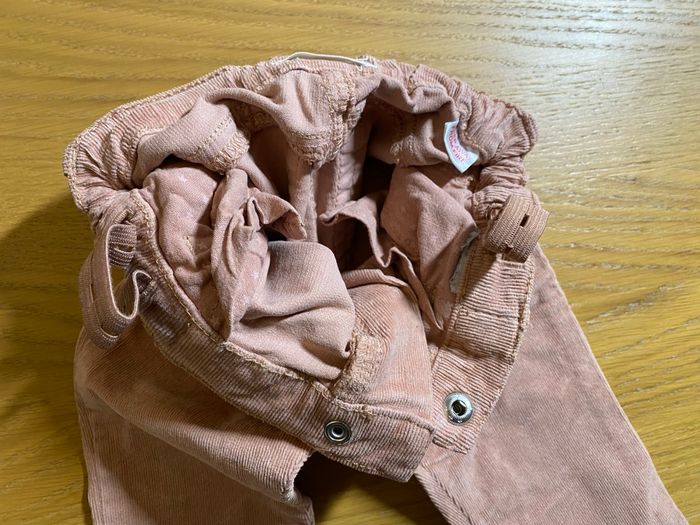 Mango Pantalon rose pâle Taille 18/24 mois - photo numéro 6