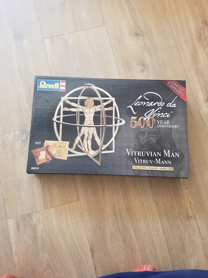 Maquette l'homme de Vitruve