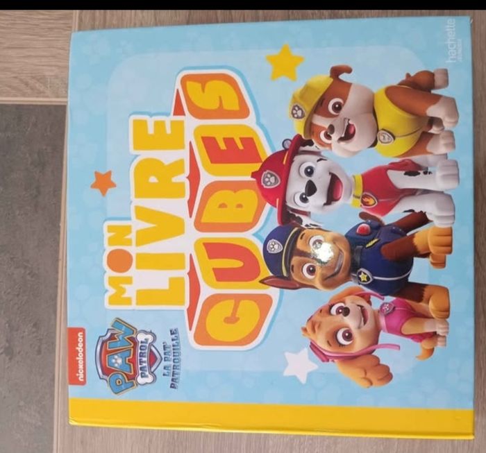 Livre cube pat patrouille