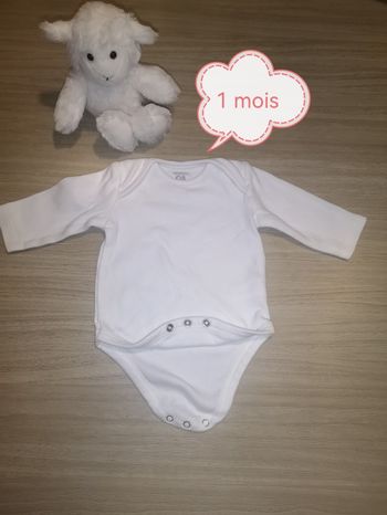 Bodie manches longues blanc