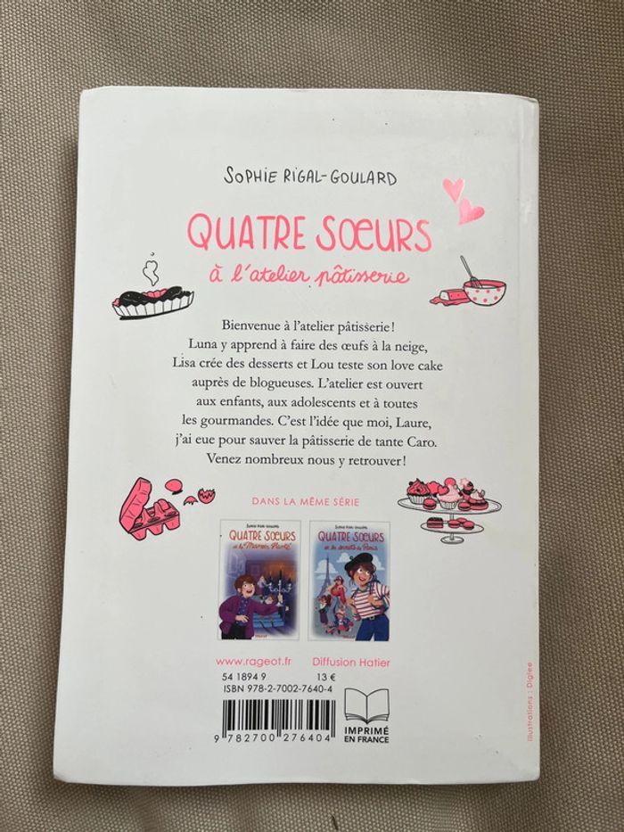 Quatre sœurs à l’atelier pâtisserie - photo numéro 2
