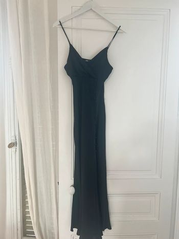 Robe effet soie Zara XS