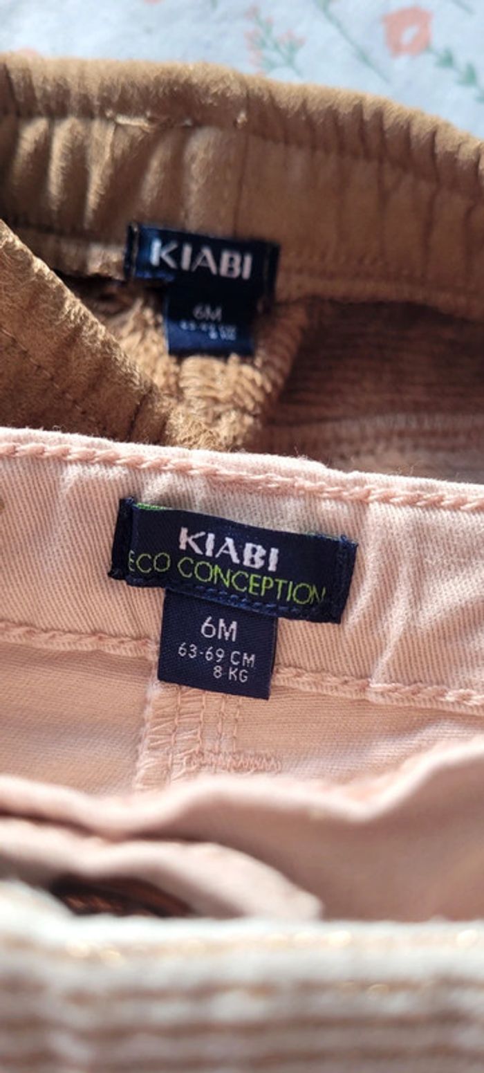 Lot de 3 beaux pantalons 6mois Kiabi - photo numéro 10