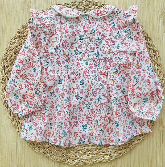 Blouse/tunique fleurie TAO - photo numéro 2