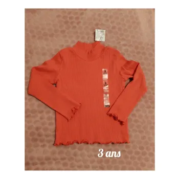 Haut côtelé 3 ans kiabi