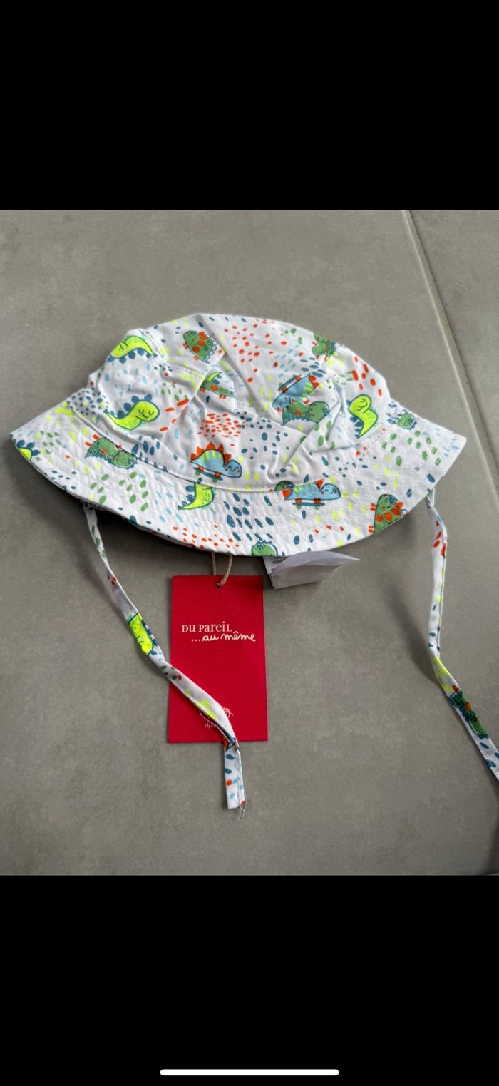 Chapeau / bob dinosaure 6/12 mois - photo numéro 7