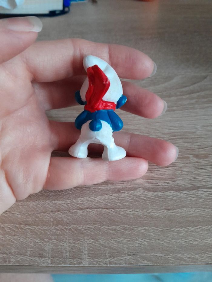 Magnifique schtroumpf aviateur ancien - photo numéro 3