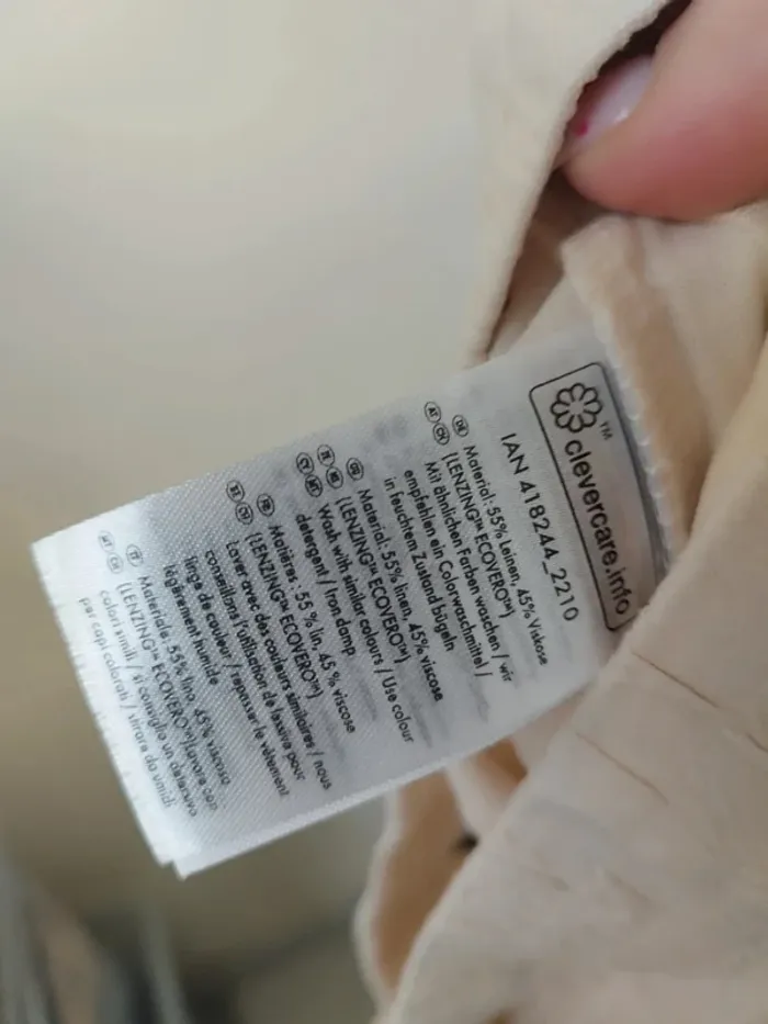 Pantacourt beige - Esmara - taille 46 - photo numéro 5