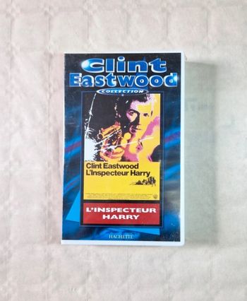 Rare VHS L'inspecteur Harry Clint Eastwood Sous Blister Scellé Hachette