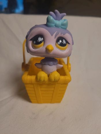 hibou petshop et son panier