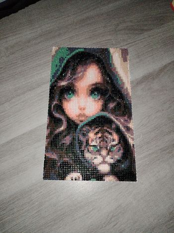 Broderie diamant neuve