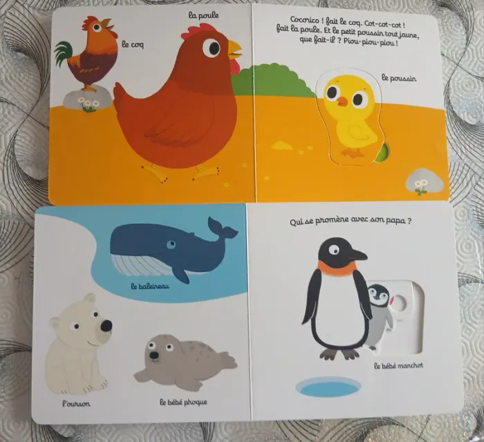 Lot de 2 livres Kididoc les bébés animaux 📚🐈 - photo numéro 3