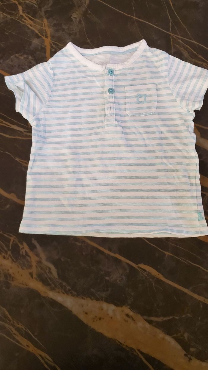 T-shirt rayé Obaibi