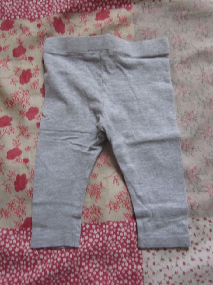 Legging gris 9 mois - photo numéro 2