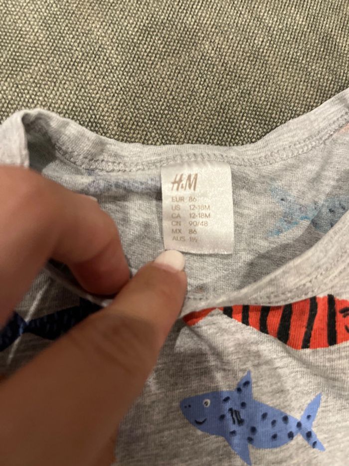 Ensemble été garçon H&M 18 mois - photo numéro 3