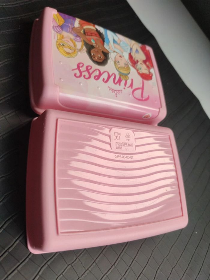Boite à goûters Disney Princesse rose - photo numéro 4