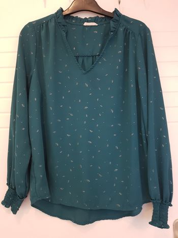 Blouse verte 