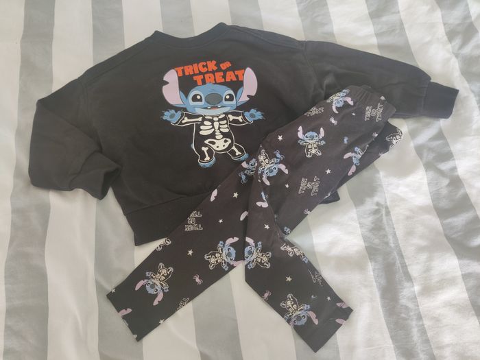 Ensemble sweat et Disney Stitch Halloween Taille 36 mois