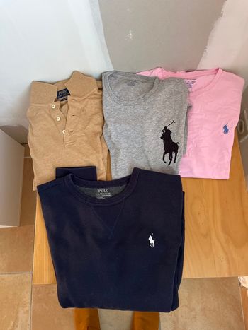 Tee shirt et pull Ralph laurens 