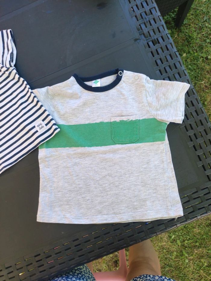 3 t shirt mc 18 mois mec - photo numéro 4