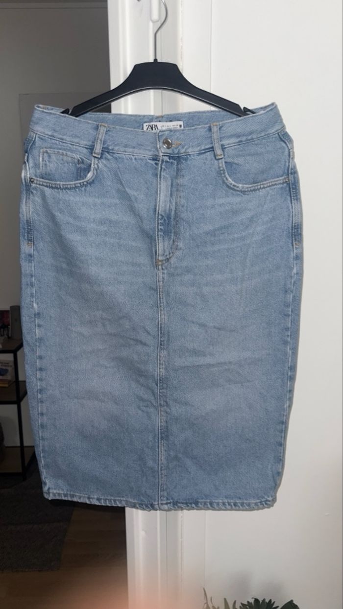 Jupe en jean Zara