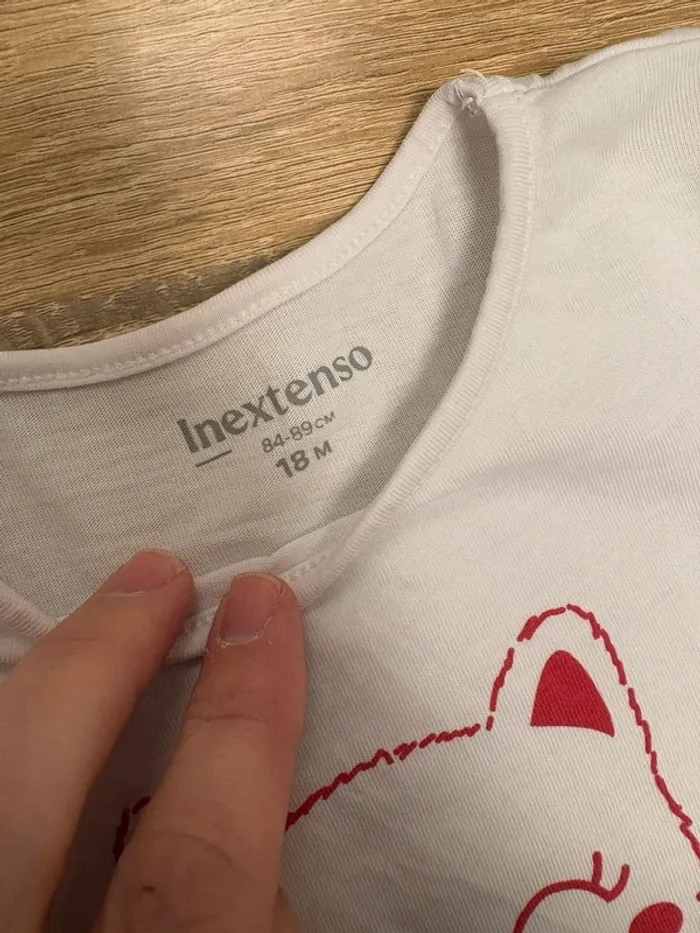 Lot t-shirts ML 18 mois - photo numéro 2